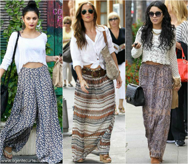 Misture peças diferentes no boho chic (Foto: Reprodução)